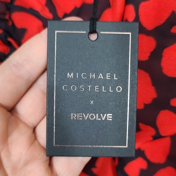 MICHAEL Costello X Revolve S SMALL Afton Leopard Cheetah Mini Dress - Picture 5 of 9